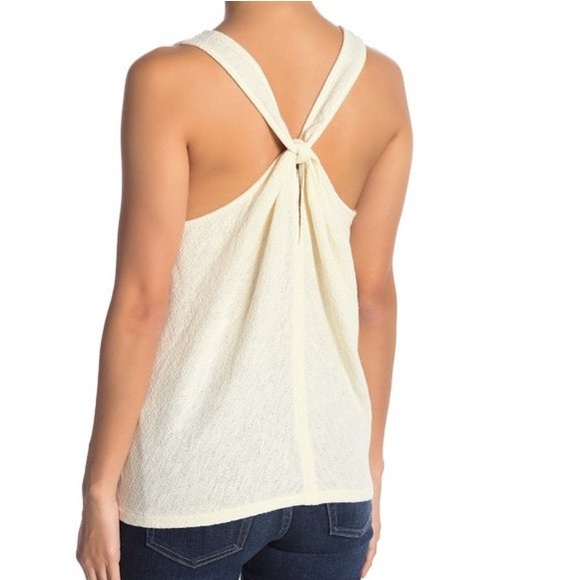 Madewell Women's Everly Twisted Racerback Tank, M - Picture 2 of 8